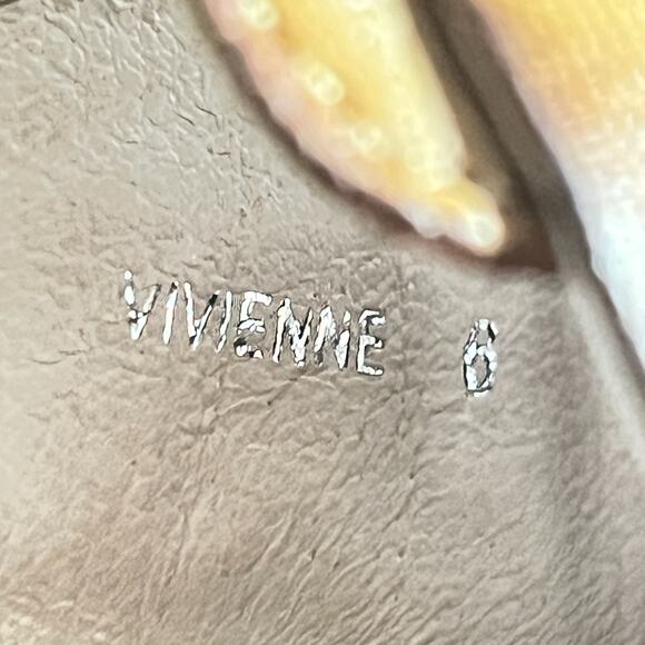 Chocolat Blu Vivienne Brown Leather Slip On Woven Strap Sandals Women's Sz 6 - Picture 9 of 10